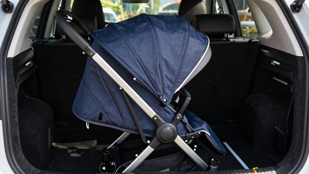 test stroller fold and fit