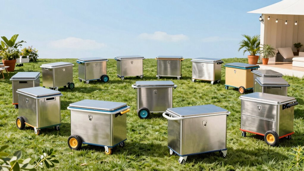 top 15 rolling cooler carts