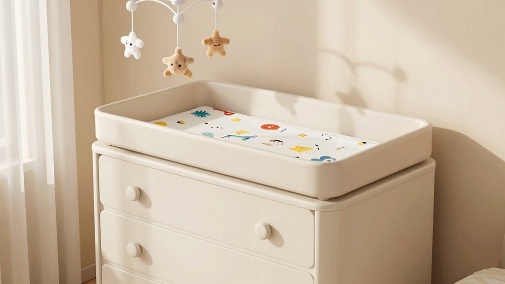 top baby changing dresser combos