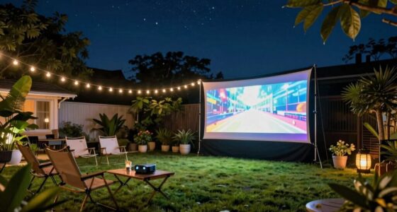 top backyard movie projectors
