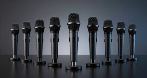 top camera shotgun microphones