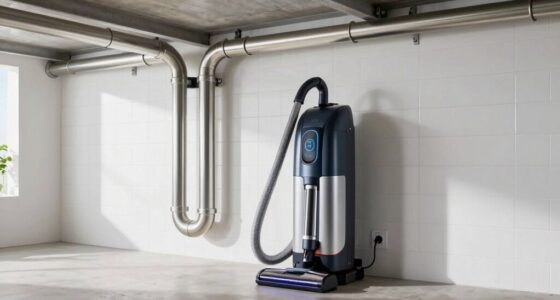 top central vacuum systems