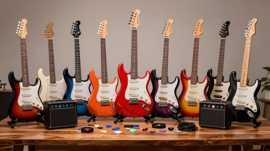 top electric guitar kits