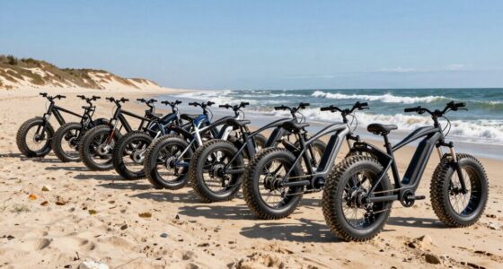 top fat tire sand ebikes