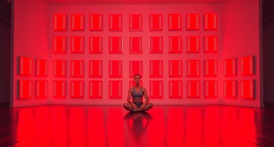 top full body red light panels