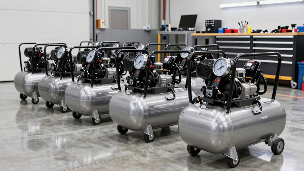 top garage gas compressors