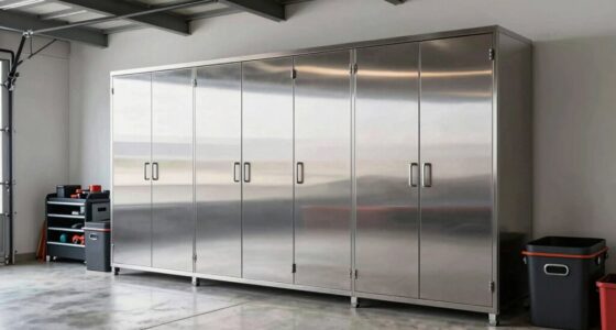 top garage metal cabinet systems