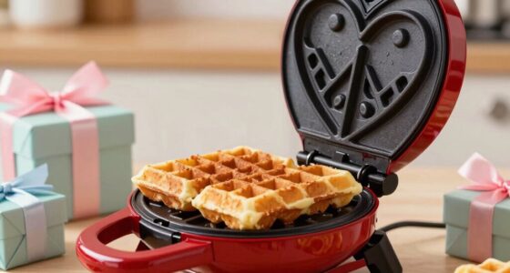 top heart shaped waffle makers