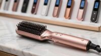 top heated hair straightener brushes