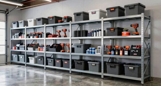 top heavy duty garage shelves