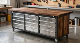 top heavy duty workbenches