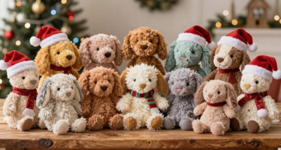 top jellycat holiday plush