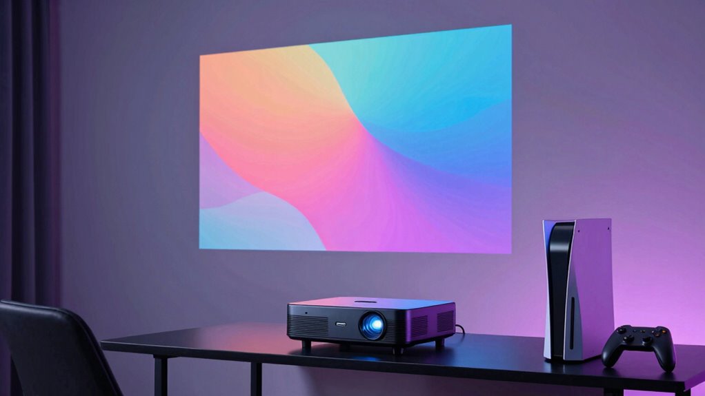 top low latency gaming projectors