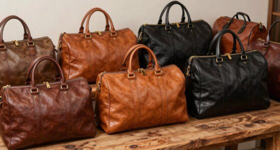 top luxury leather travel bags