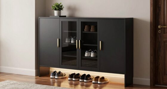 top modern shoe storage