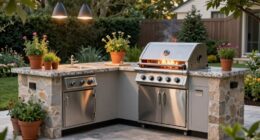 top outdoor grill islands