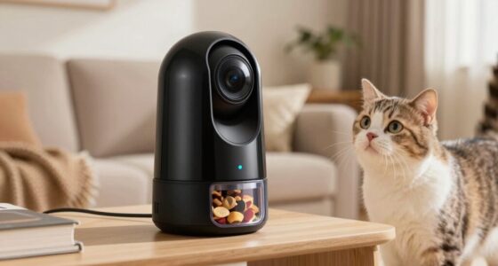 top pet cameras with treat dispensers
