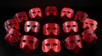 top red light masks