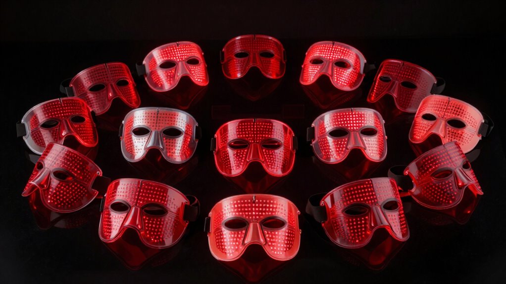 top red light masks