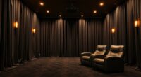 top soundproof theater curtains