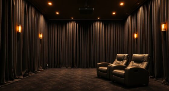 top soundproof theater curtains