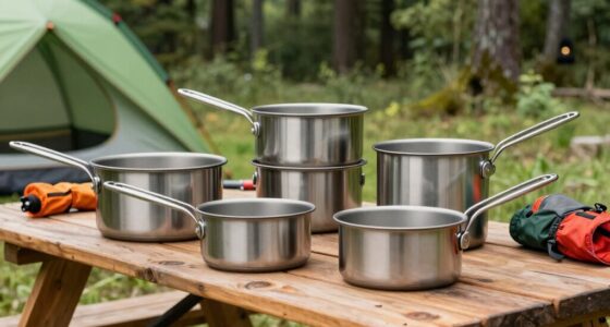 top stainless camping cookware