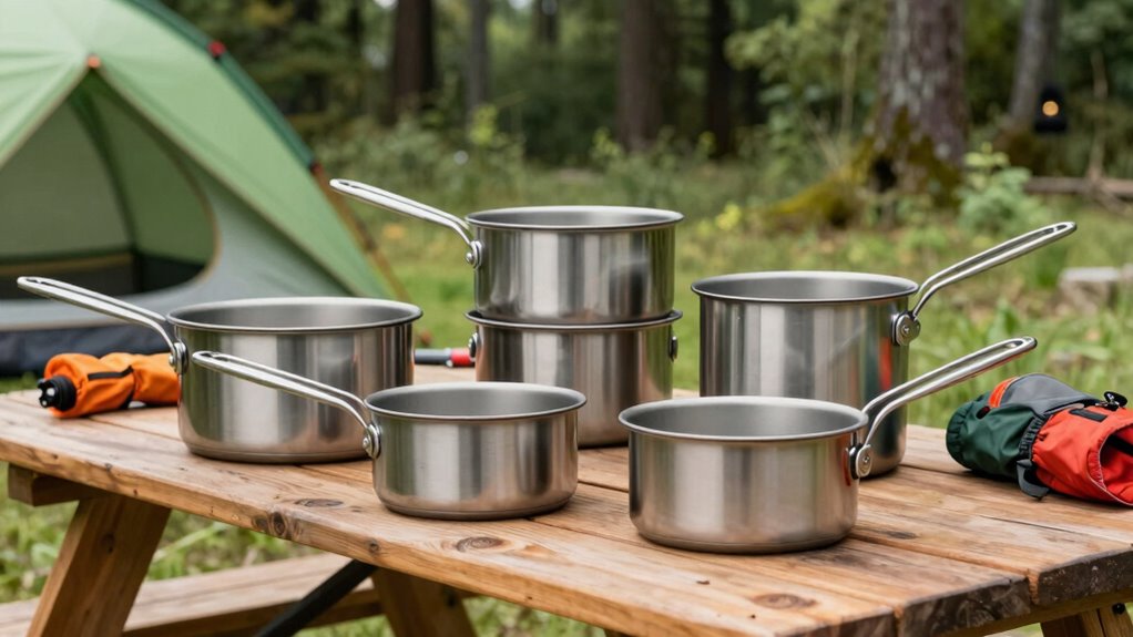 top stainless camping cookware
