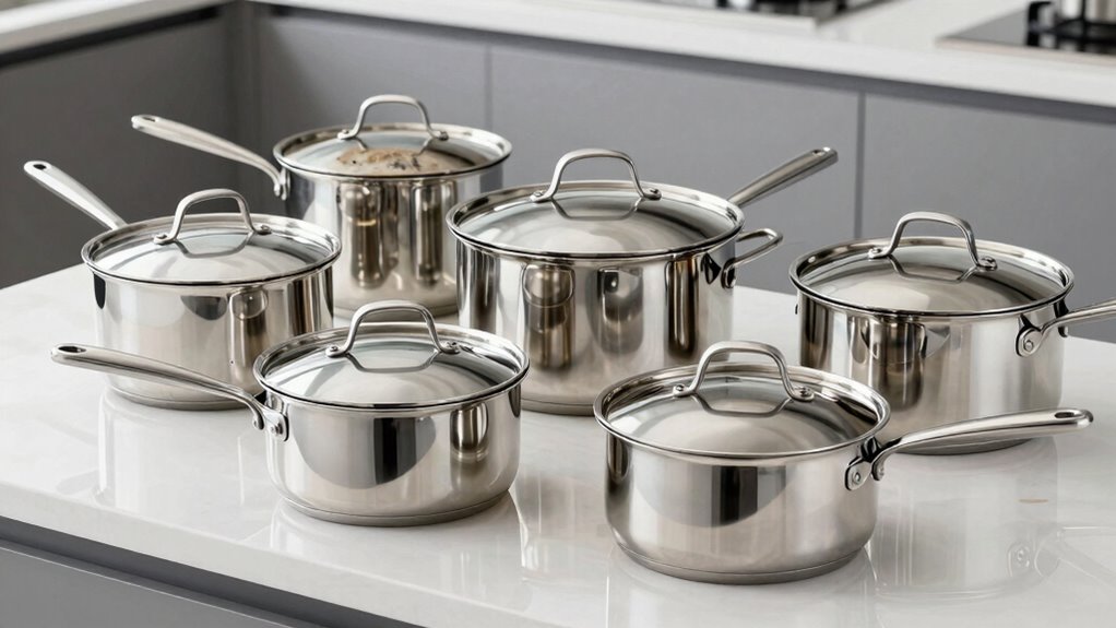 top stainless steel cookware