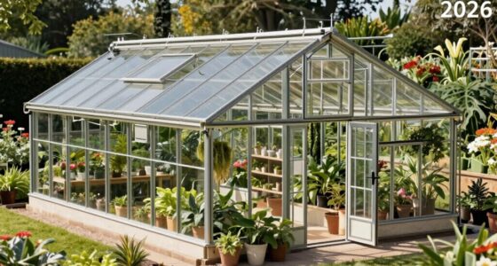 top walk in greenhouse kits