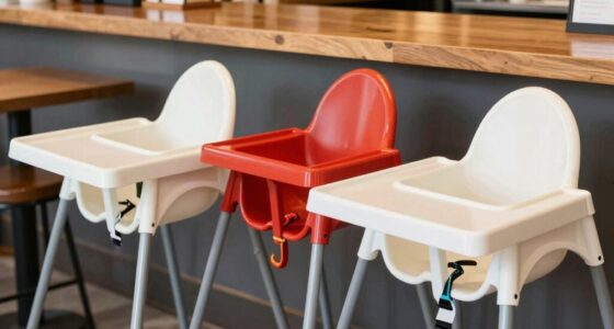 types of portable high chairs