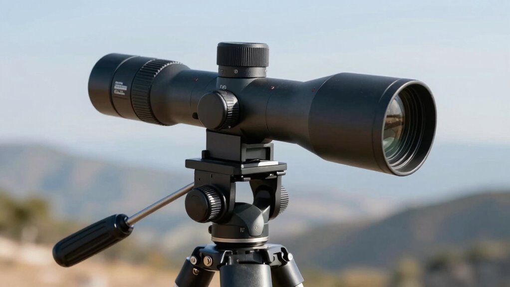 use stable tripod support