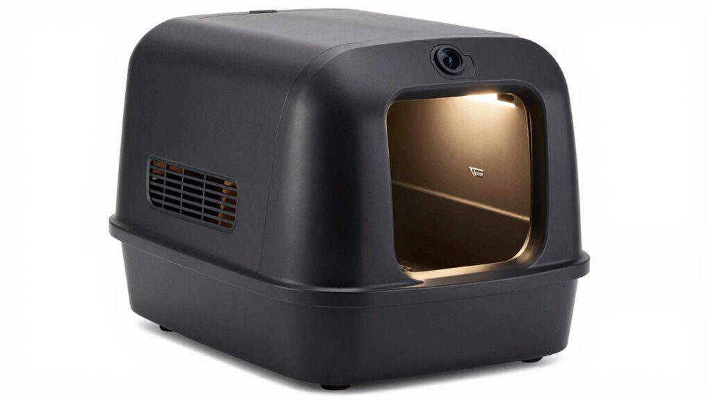 ventilated eco friendly litter enclosure
