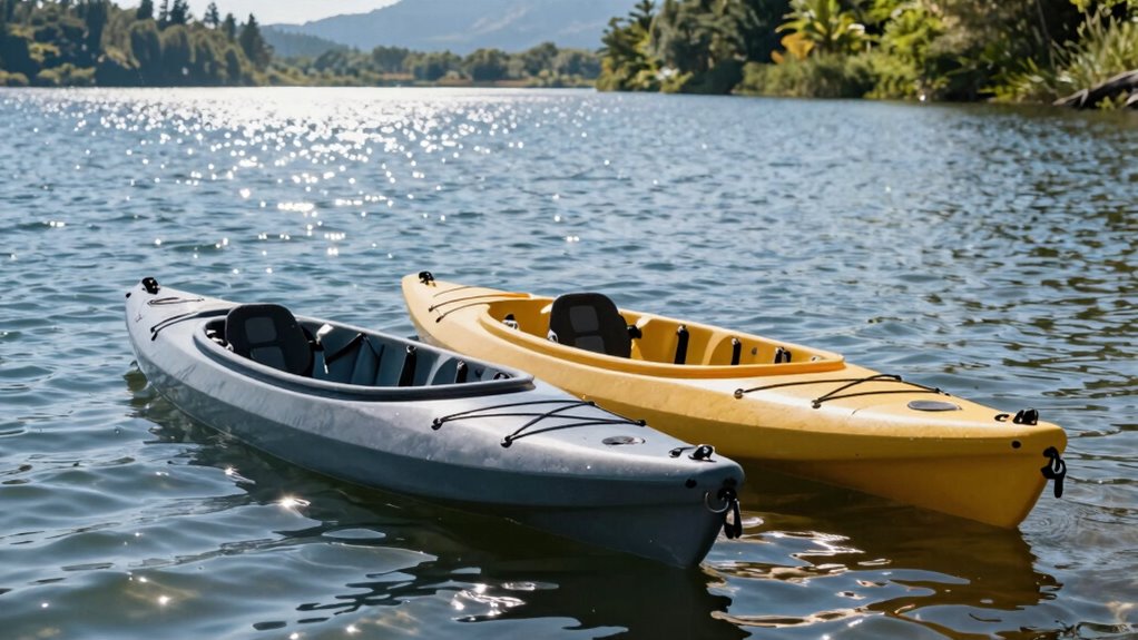 water condition kayak performance