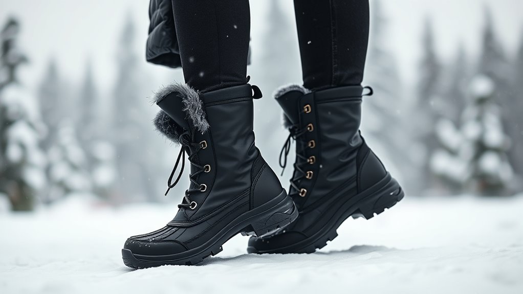 waterproof insulated traction comfort