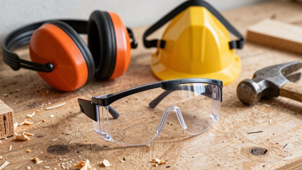 wear protective safety gear