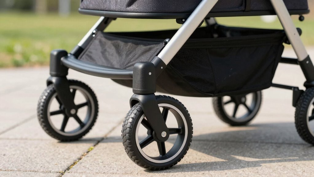 wheel material impacts pet comfort