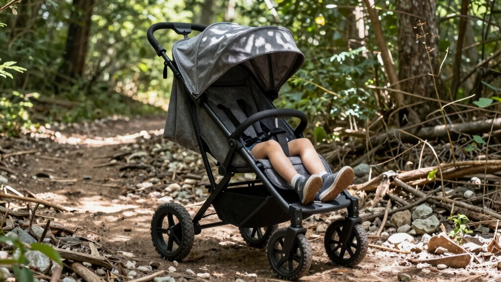 all terrain stroller features