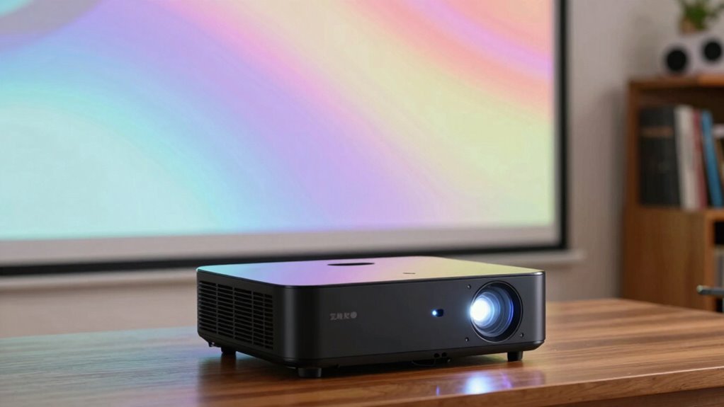 assessing projector brightness accurately