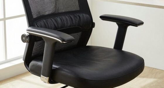 comfortable adjustable office seating