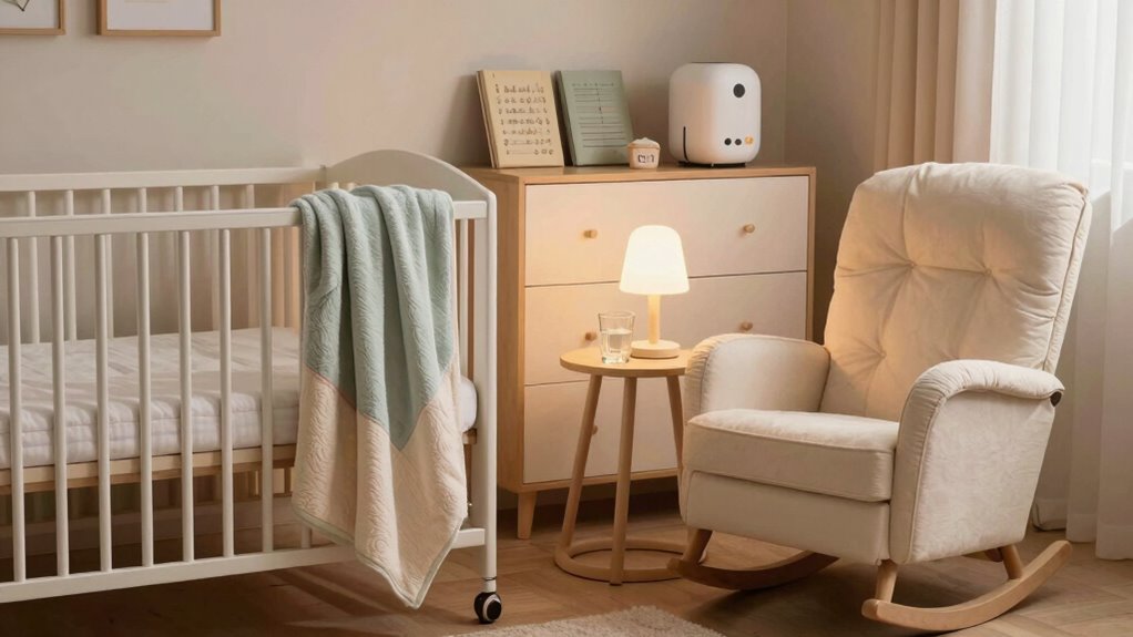 create a calm safe sleep environment