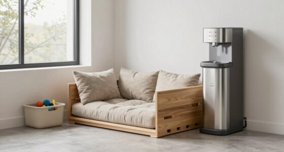 designing a tidy pet area