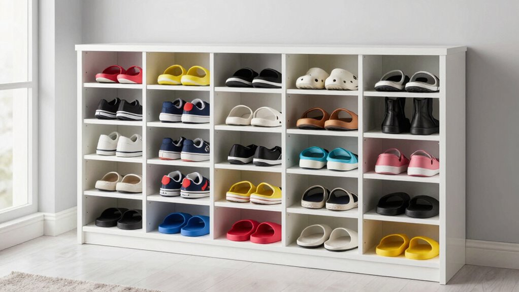 durable accessible shoe storage