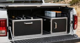 durable organized truck storage