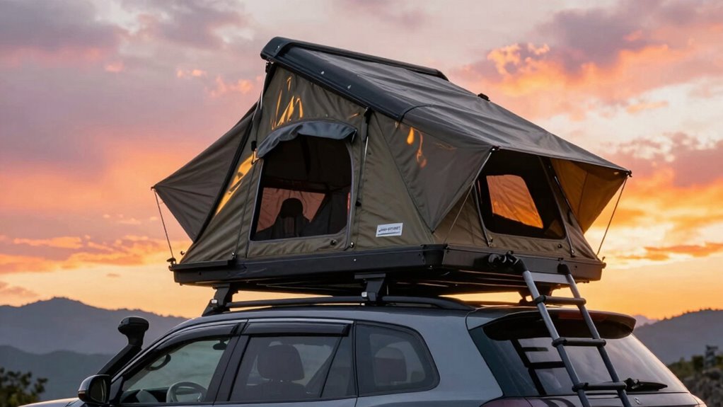 durable quick setup rooftop shelter