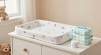 efficient organized diaper station