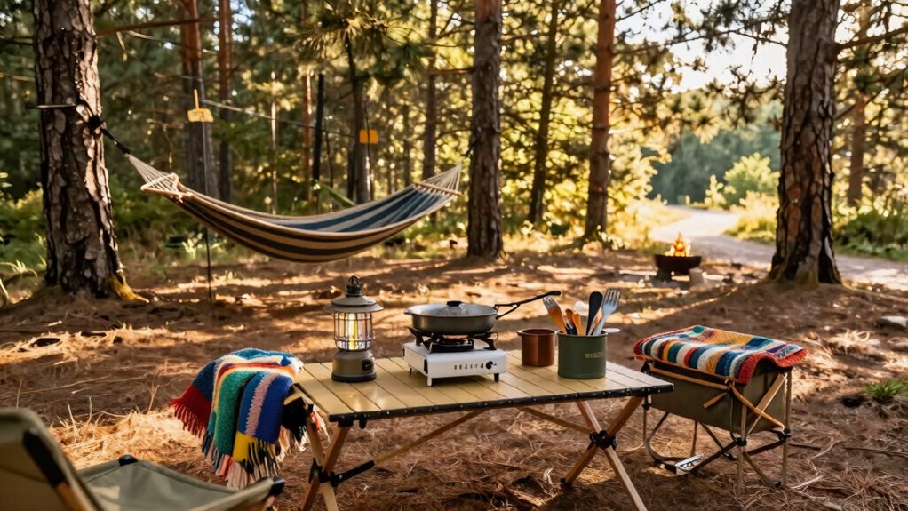 efficient safe campsite organization