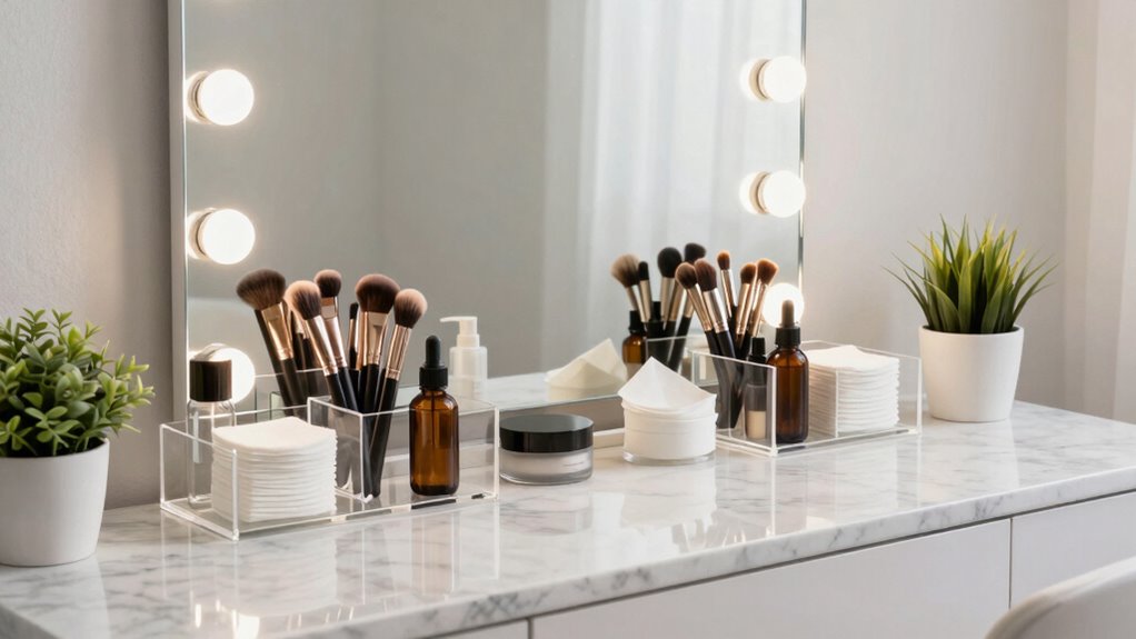 enhanced lighting and storage