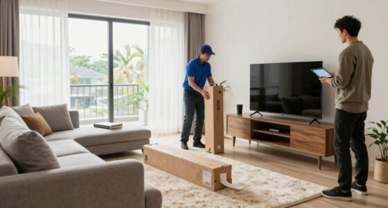 home delivery and setup