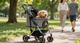 large pet stroller benefits