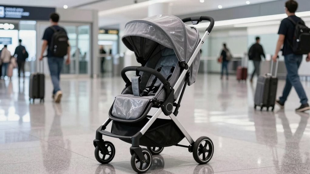 luxurious lightweight airport strollers